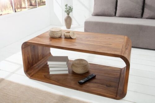 Design bútorok - CUBE rózsafa dohányzóasztal 100cm