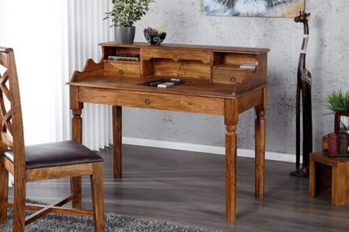 Design bútorok - MAKASSAR rózsafa íróasztal 115 cm