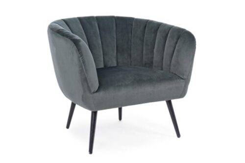Design bútorok - AVRIL szürke fotel