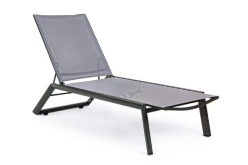 Design bútorok - CRUISE szürke szövet napozóágy