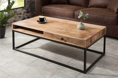 Design bútorok - IRON CRAFT barna mangófa dohányzóasztal