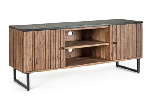 Design bútorok - NORFOLK barna akácfa TV szekrény