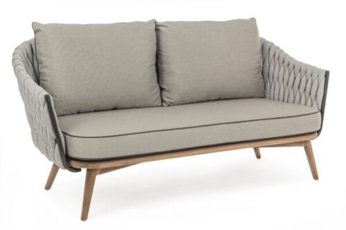 Design bútorok - XENIA szürkésbarna kerti kanapé