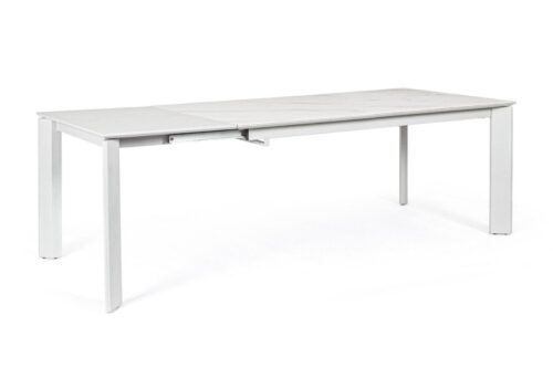 Design bútorok - BRIVA III szürke kerámia étkezőasztal