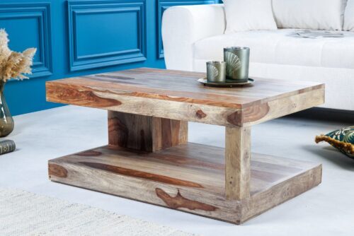 Design bútorok - GIANT III barna rózsafa dohányzóasztal 90 cm