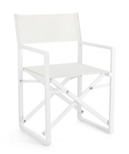 Design bútorok - KONNOR II fehér kerti szék