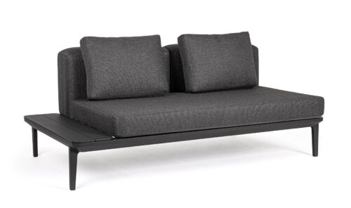 Design bútorok - MATRIX szürke kerti kanapé