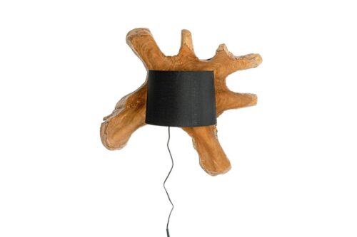 Design bútorok - NAGA fekete 100% pamut fali lámpa