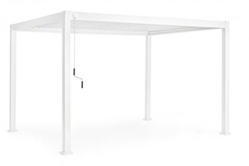 Design bútorok - OCEAN fehér pergola 3x4 m