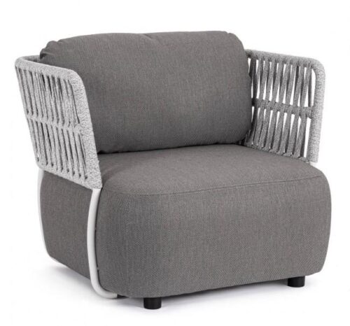 Design bútorok - PALMER szürke fotel