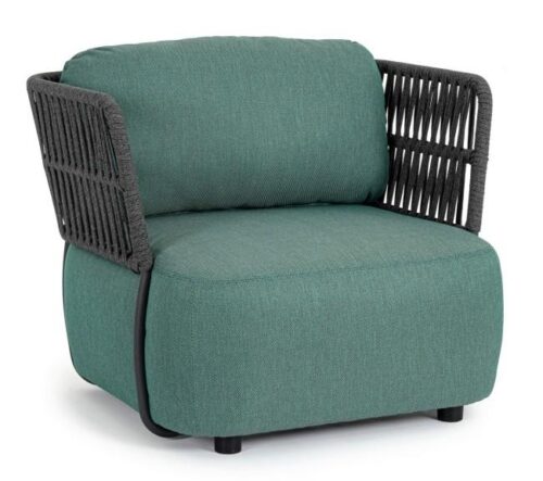Design bútorok - PALMER zöld fotel