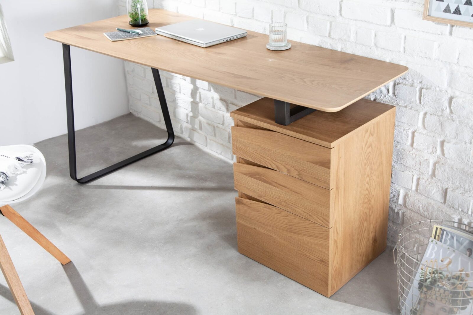 Design bútorok - STUDIO barna mdf íróasztal 160cm
